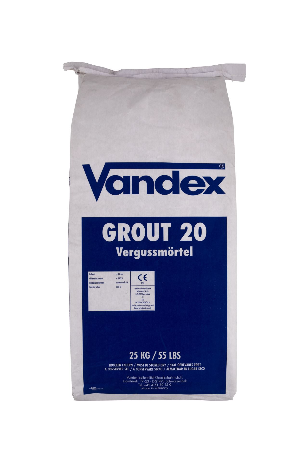 VANDEX GROUT 20 - וונדקס גראוט 20